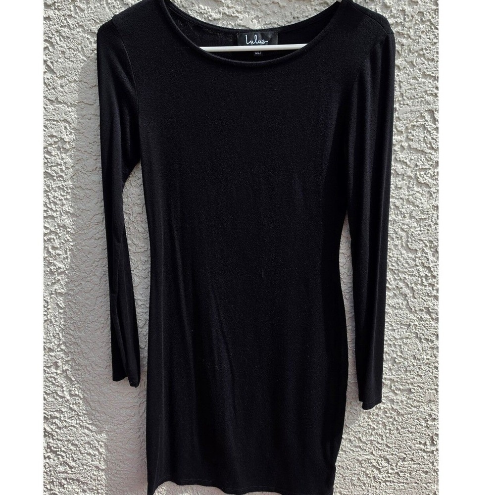 Lulu's Long Sleeve Mini Dress